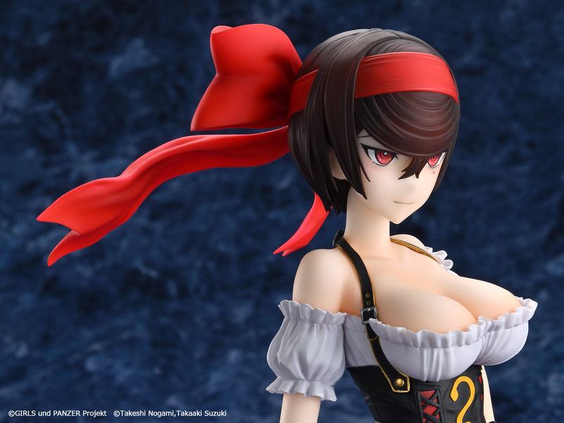 Girls und Panzer Ribbon no Musha Shizuka Tsuruki Dirndl Ver. Figura 1/6 JAPÓN