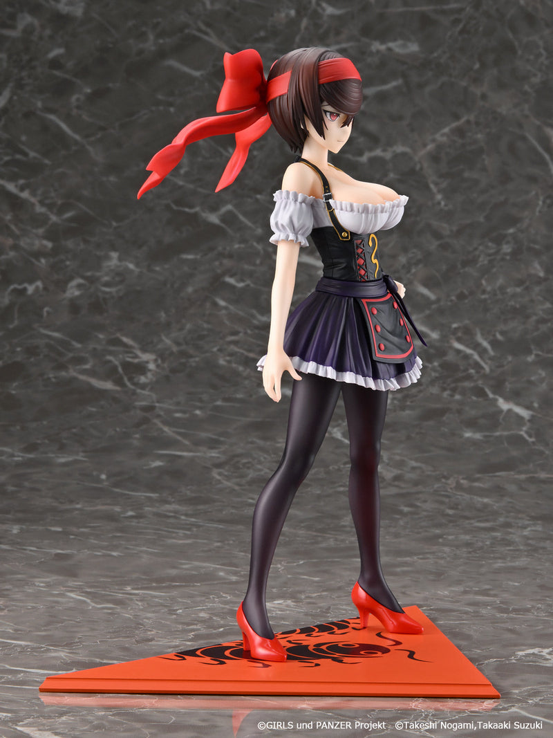 Girls und Panzer Ribbon no Musha Shizuka Tsuruki Dirndl Ver. Figura 1/6 JAPÓN