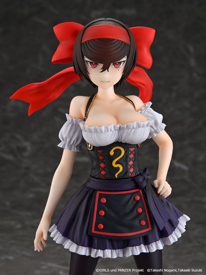Girls und Panzer Ribbon no Musha Shizuka Tsuruki Dirndl Ver. Figura 1/6 JAPÓN