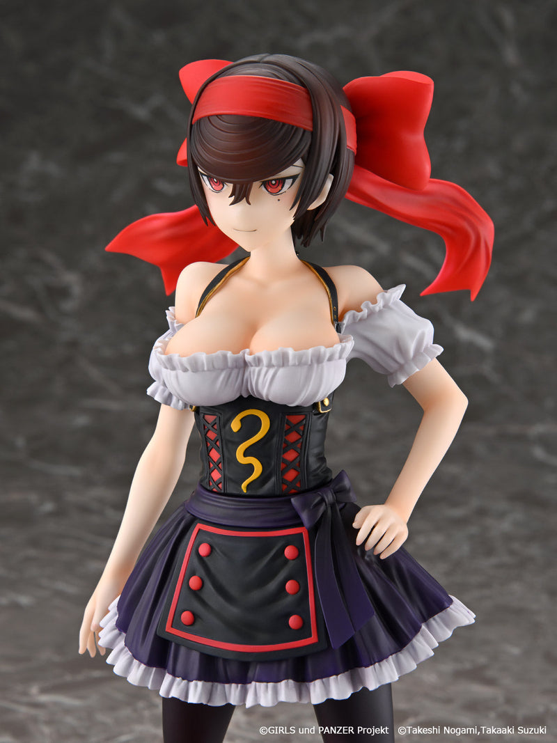Girls und Panzer Ribbon no Musha Shizuka Tsuruki Dirndl Ver. Figura 1/6 JAPÓN