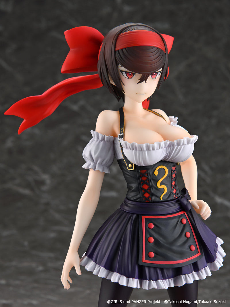 Girls und Panzer Ribbon no Musha Shizuka Tsuruki Dirndl Ver. Figura 1/6 JAPÓN