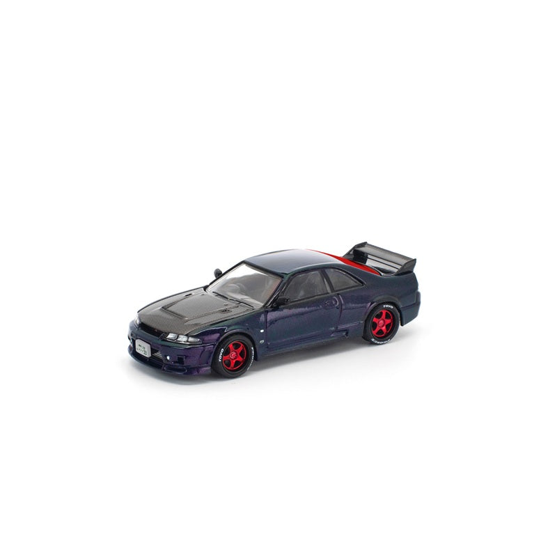 POP RACE Skyline GT-R R33 Ghost Chameleon 1/64 JAPAN OFFICIAL