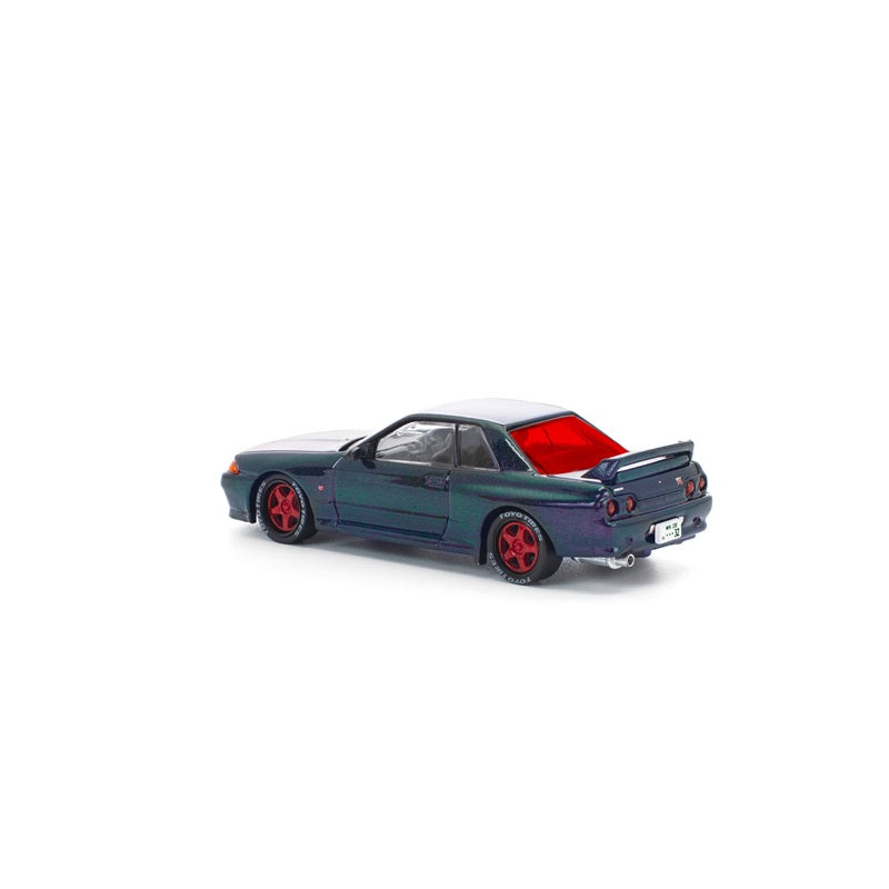 POP RACE Skyline GT-R R32 Ghost Chameleon 1/64 JAPAN OFFICIAL