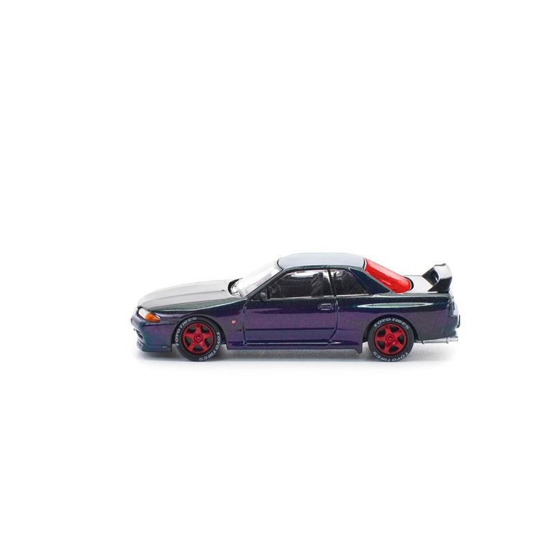 POP RACE Skyline GT-R R32 Ghost Chameleon 1/64 JAPAN OFFICIAL