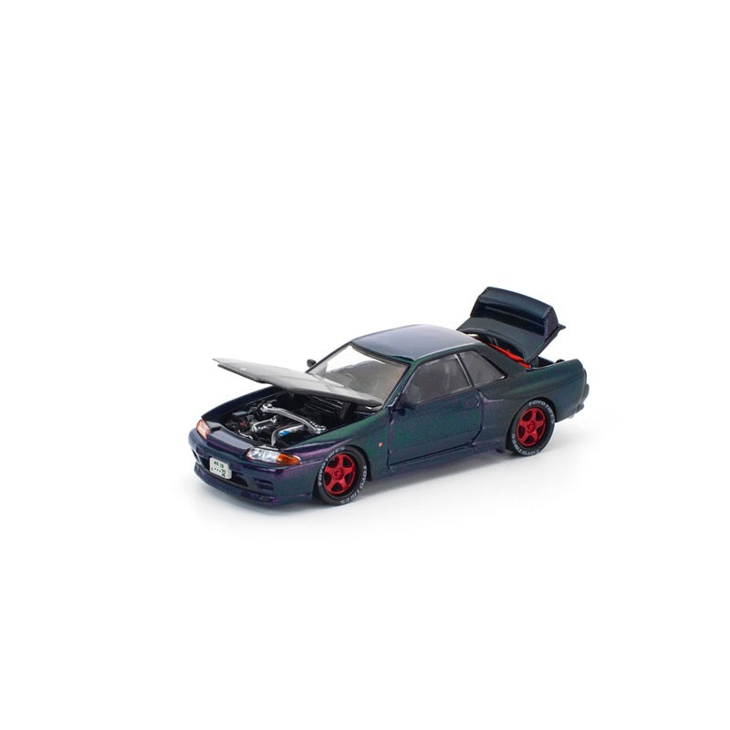 POP RACE Skyline GT-R R32 Ghost Chameleon 1/64 JAPAN OFFICIAL
