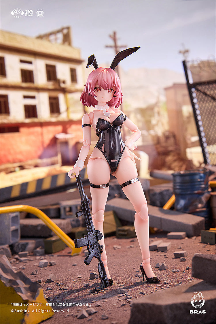 Sushing BUNNY RAPID ACTION SQUAD Commando Belka 1/12 Action Figure JAPAN