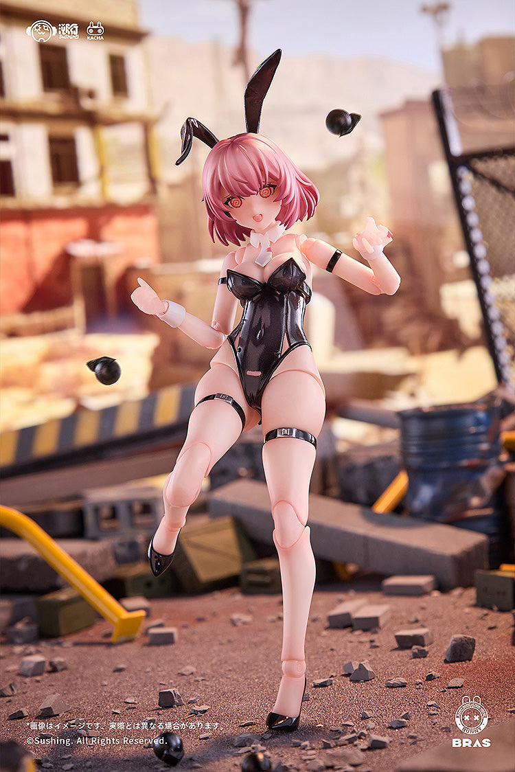 Sushing BUNNY RAPID ACTION SQUAD Commando Belka 1/12 Action Figure JAPAN