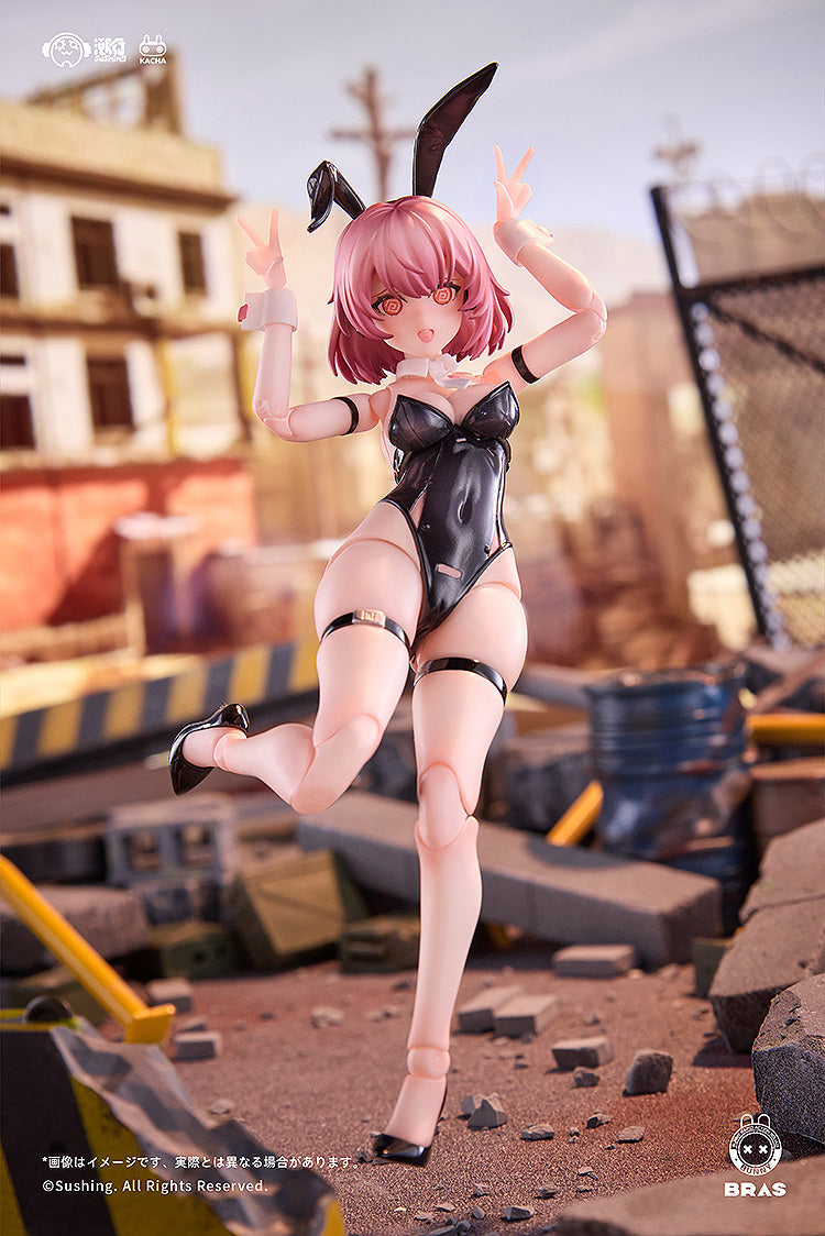 Sushing BUNNY RAPID ACTION SQUAD Commando Belka 1/12 Action Figure JAPAN