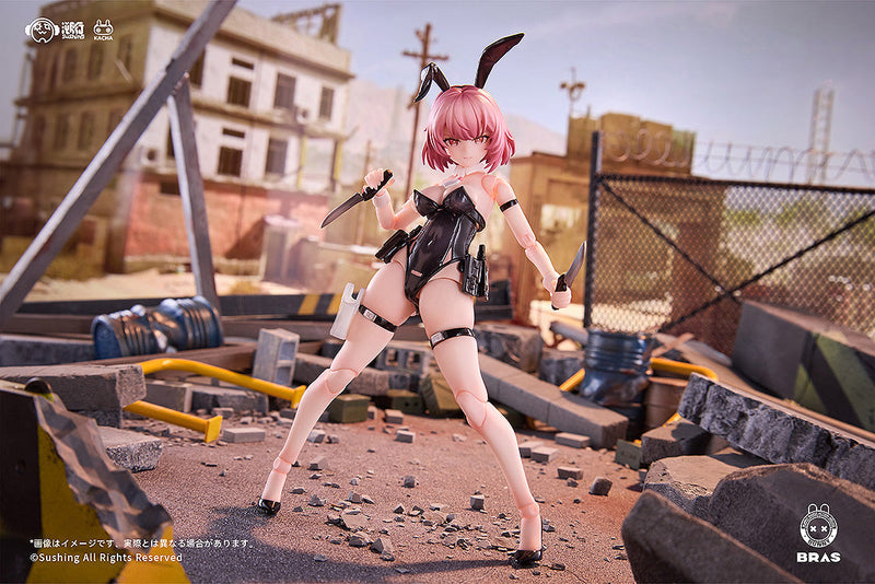 Sushing BUNNY RAPID ACTION SQUAD Commando Belka 1/12 Action Figure JAPAN