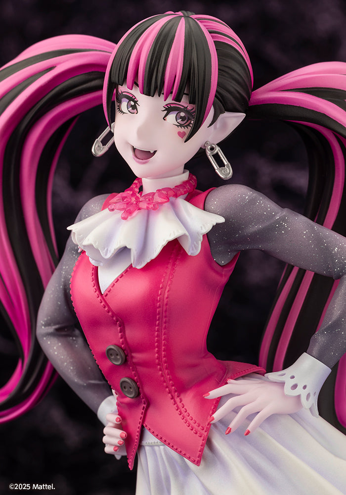 Kotobukiya MONSTER HIGH BISHOUJO Draculaura 1/7 Figura OFICIAL DE JAPÓN