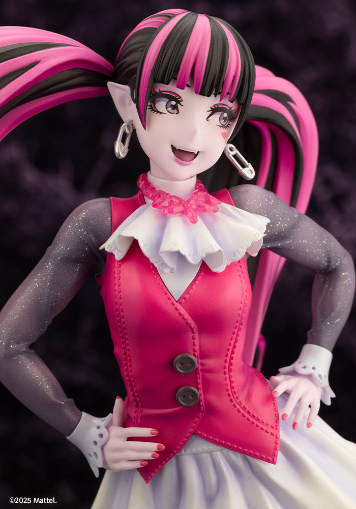 Kotobukiya MONSTER HIGH BISHOUJO Draculaura 1/7 Figura OFICIAL DE JAPÓN