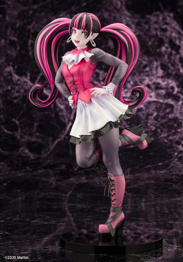 Kotobukiya MONSTER HIGH BISHOUJO Draculaura 1/7 Figura OFICIAL DE JAPÓN