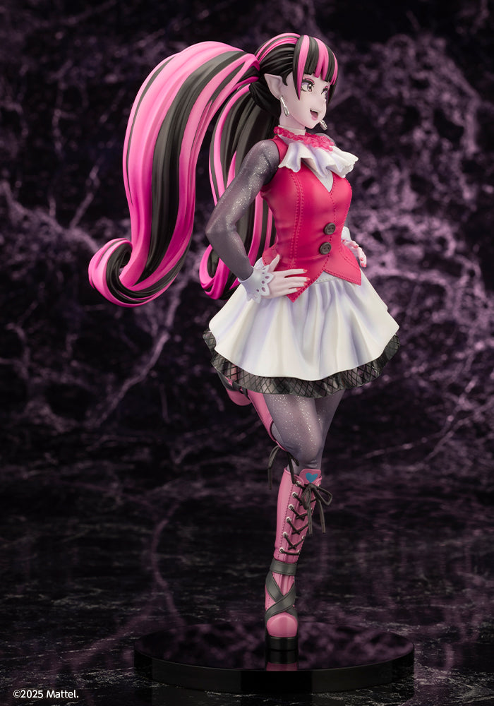 Kotobukiya MONSTER HIGH BISHOUJO Draculaura 1/7 Figura OFICIAL DE JAPÓN
