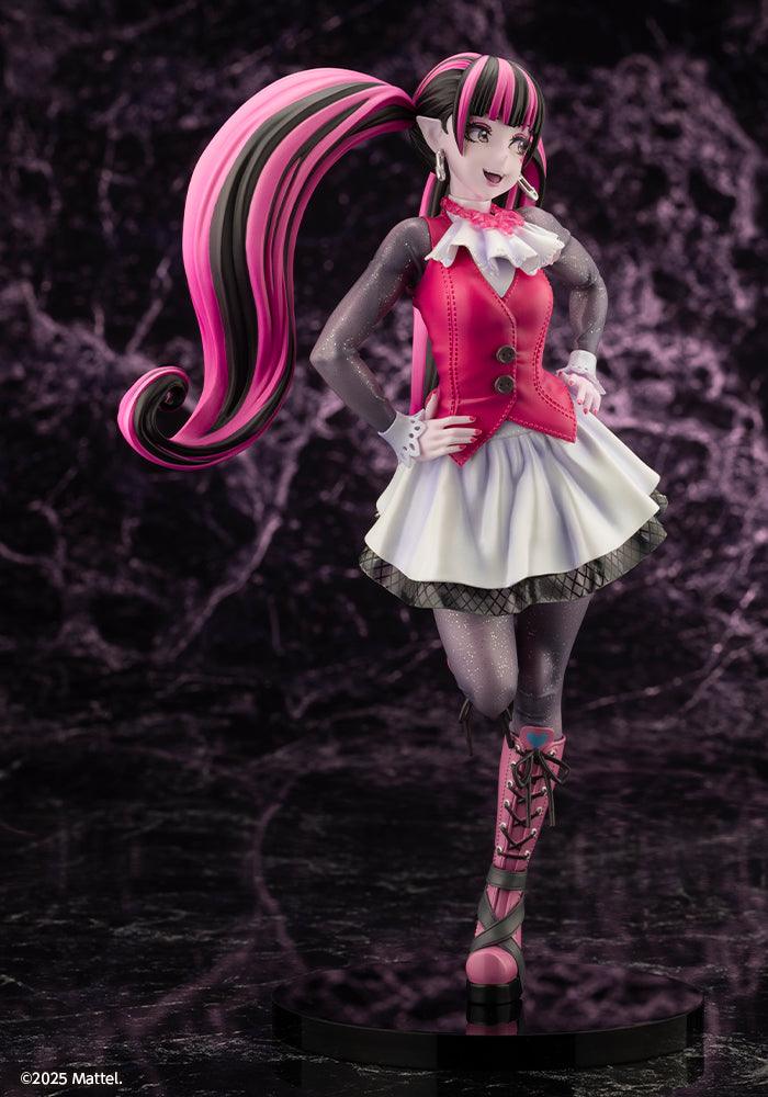 Kotobukiya MONSTER HIGH BISHOUJO Draculaura 1/7 Figura OFICIAL DE JAPÓN