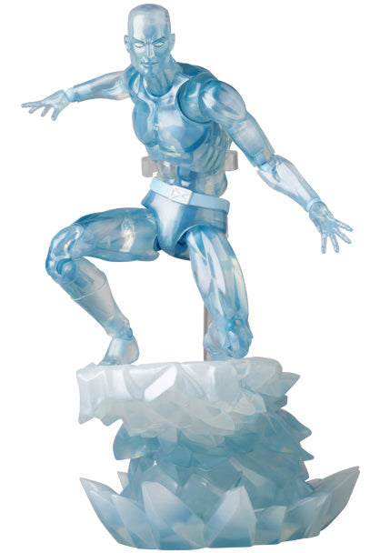 MAFEX MARVEL ICEMAN（COMIC Ver.） X-MEN Medicom Toy MAFEX Iceman Comic Ver. Action Figure JAPAN OFFICIAL