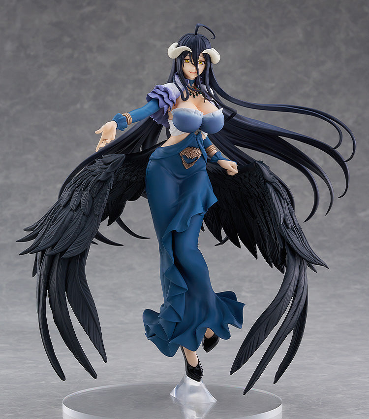 POP UP PARADE SP Overlord Albedo Vestido Preto Jet Ver. Figura JAPÃO OFICIAL