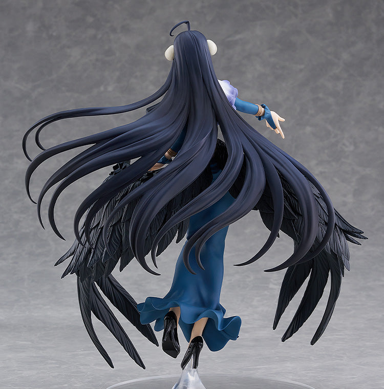 POP UP PARADE SP Overlord Albedo Vestido Preto Jet Ver. Figura JAPÃO OFICIAL