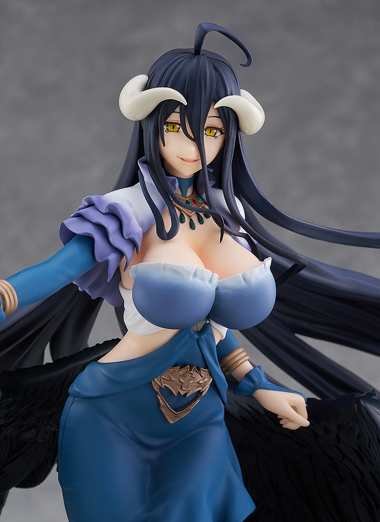 POP UP PARADE SP Overlord Albedo Vestido Preto Jet Ver. Figura JAPÃO OFICIAL