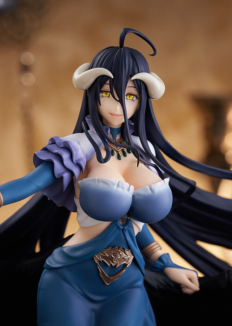 POP UP PARADE SP Overlord Albedo Vestido Preto Jet Ver. Figura JAPÃO OFICIAL