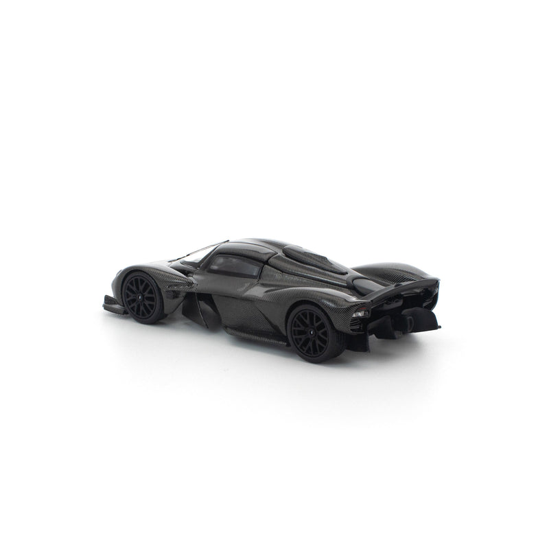 POP RACE Aston Martin Valkyrie Carbon Edition 1/64 JAPAN OFFICIAL