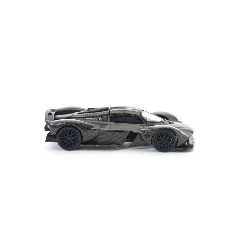POP RACE Aston Martin Valkyrie Carbon Edition 1/64 JAPAN OFFICIAL