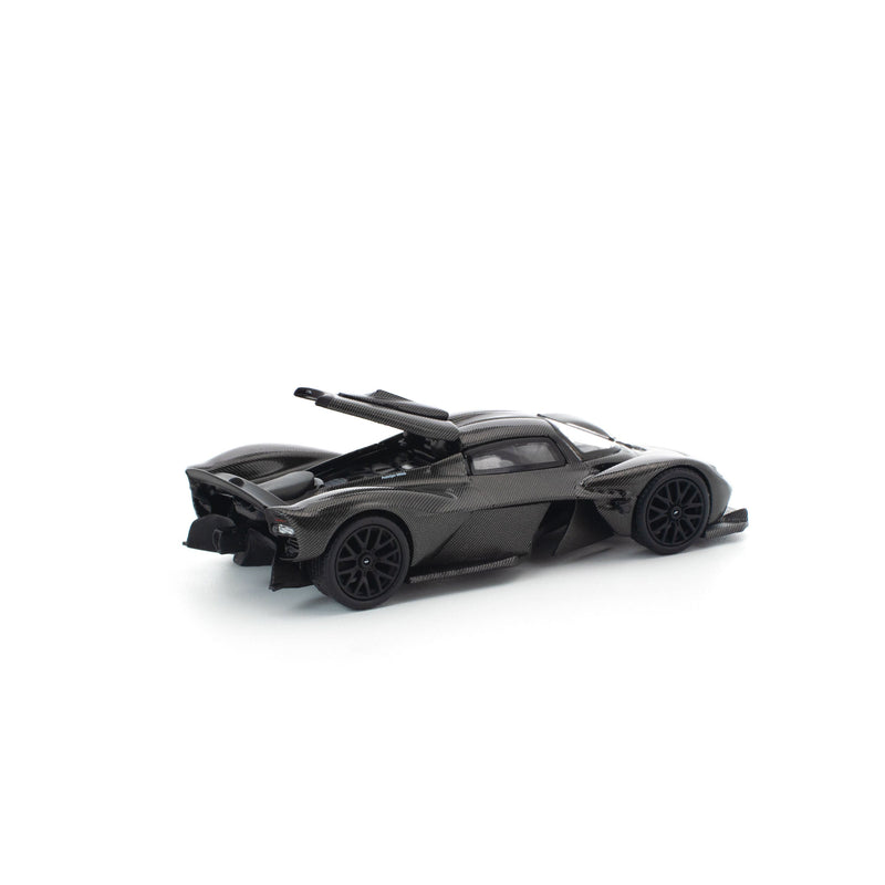 POP RACE Aston Martin Valkyrie Carbon Edition 1/64 JAPAN OFFICIAL