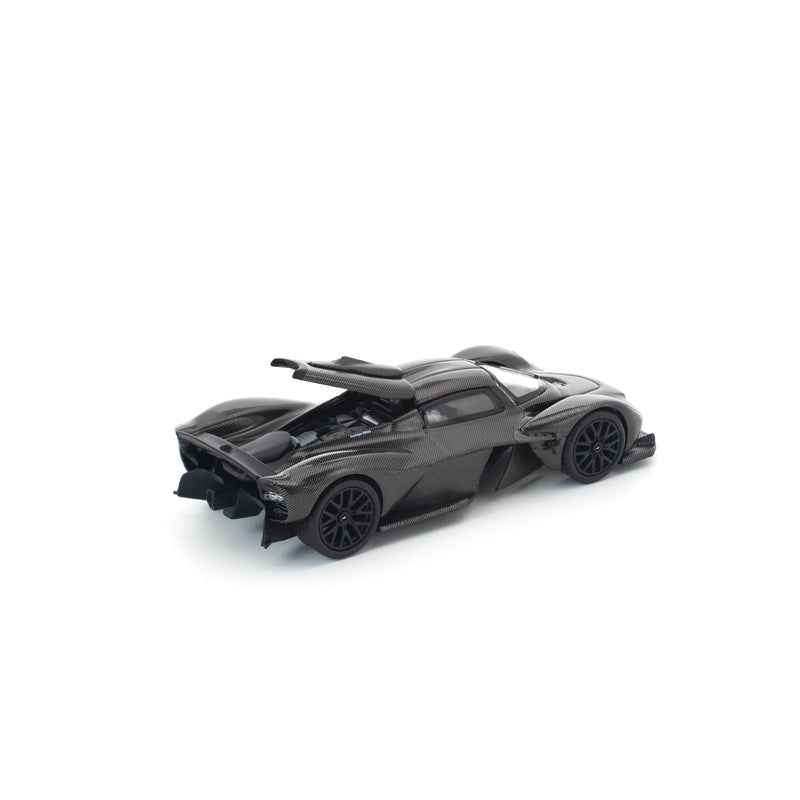 POP RACE Aston Martin Valkyrie Carbon Edition 1/64 JAPAN OFFICIAL