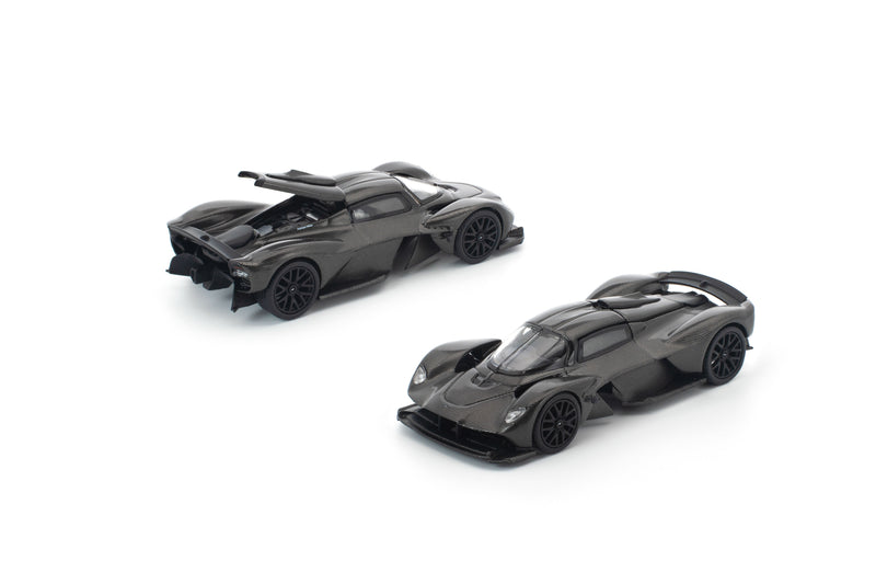 POP RACE Aston Martin Valkyrie Carbon Edition 1/64 JAPAN OFFICIAL