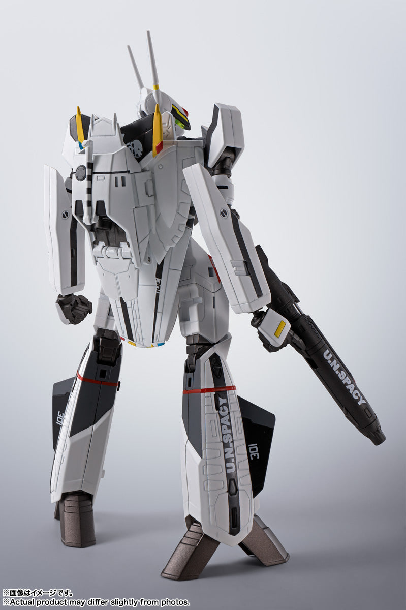 HI-METAL R VF-0S Phoenix Roy Focker Custom + QF-2200D-B Ghost Actionfigur