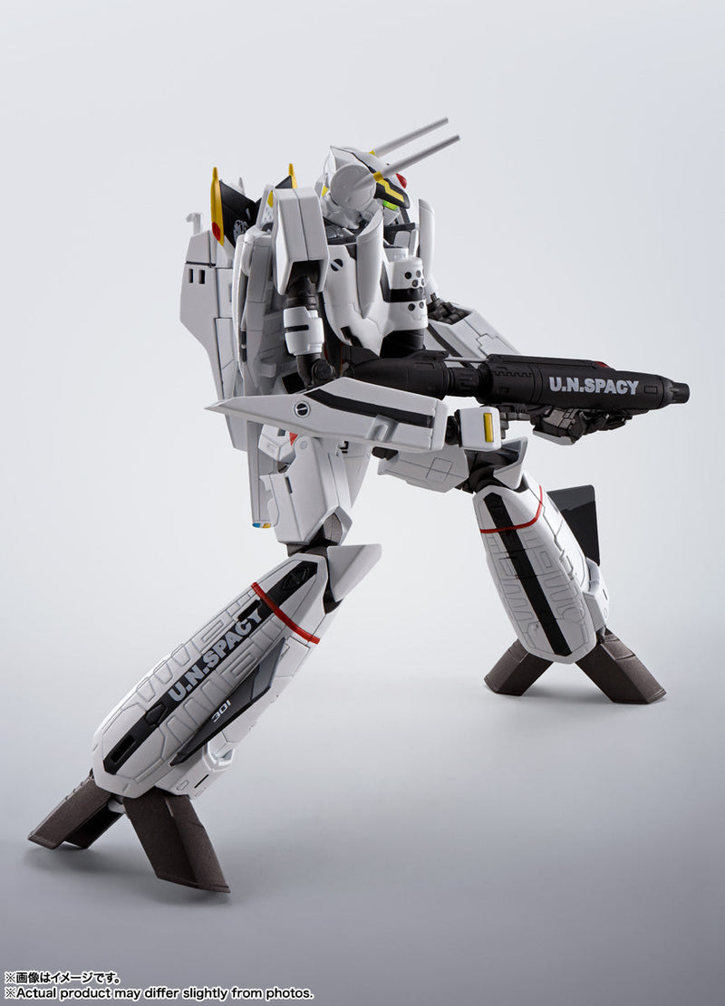HI-METAL R VF-0S Phoenix Roy Focker Custom + QF-2200D-B Ghost Actionfigur