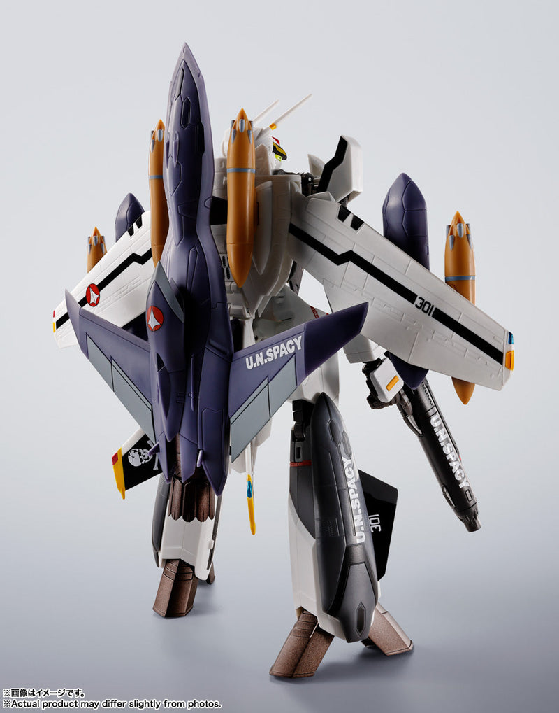 HI-METAL R VF-0S Phoenix Roy Focker Custom + QF-2200D-B Ghost Actionfigur