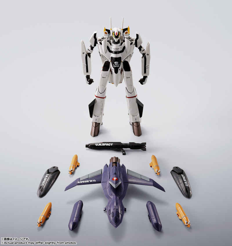 HI-METAL R VF-0S Phoenix Roy Focker Custom + QF-2200D-B Ghost Actionfigur