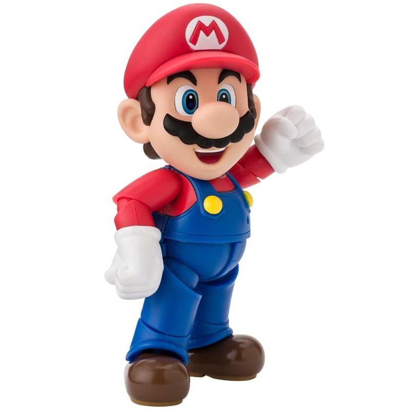 BANDAI S.H.Figuarts Super Mario Mario Action Figure JAPAN OFFICIAL