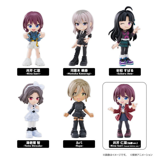 Bushiroad Creative PalVerse Girls Band Cry 6Pack BOX Figure JAPAN