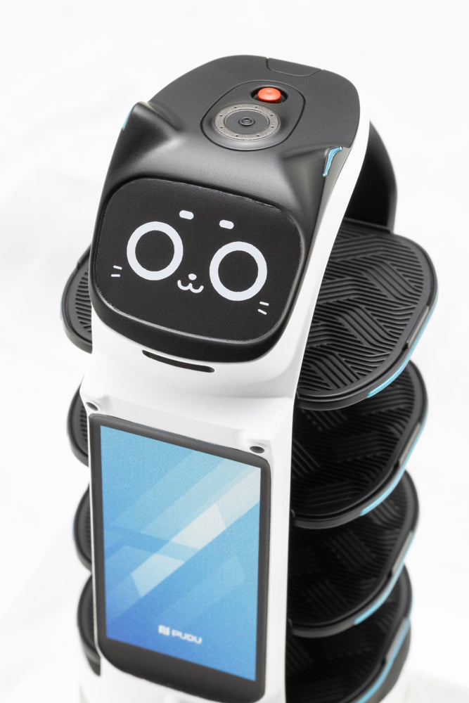 Kotobukiya PUDU BellaBot Pro Blanc Ver. Maquette OFFICIEL JAPON