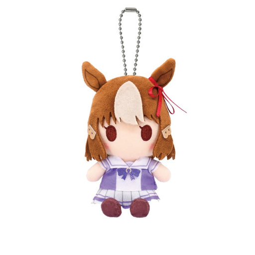 Uma Musume Cinderella Gray Chibi Sitting Berno Light Plush Mascot JAPAN OFFICIAL