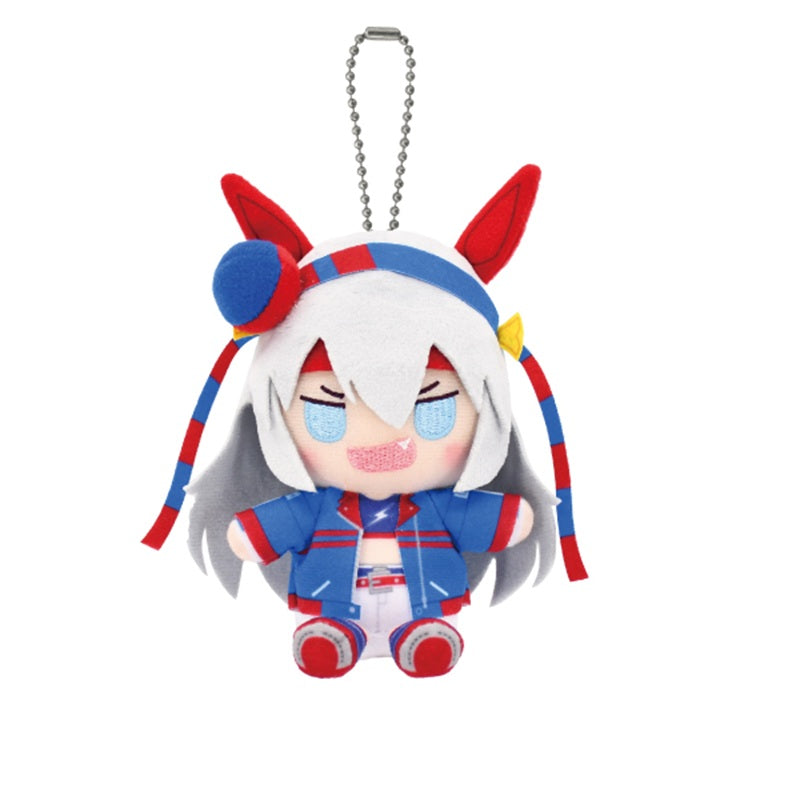 Uma Musume Cinderella Gray Chibi Sitting Tamamo Cross Plush Mascot