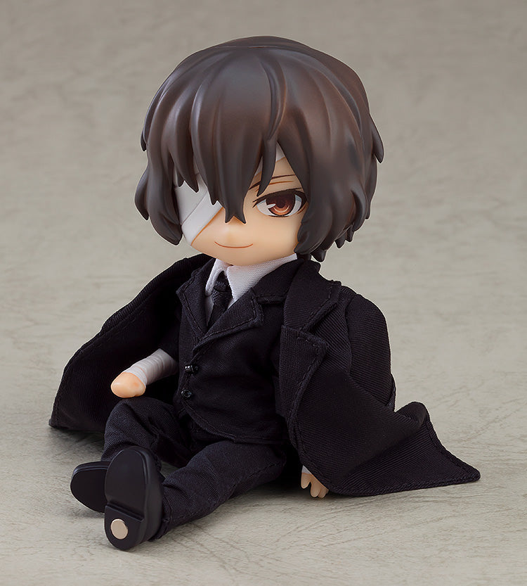 Boneca Nendoroid Bungo Stray Dogs Osamu Dazai Dark Era Ver. Figura de ação JAPÃO