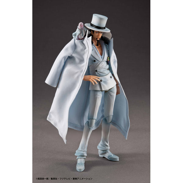 MegaHouse Variable Action Heroes ONE PIECE Rob Lucci Ver.1.5 Action Figure JAPÃO