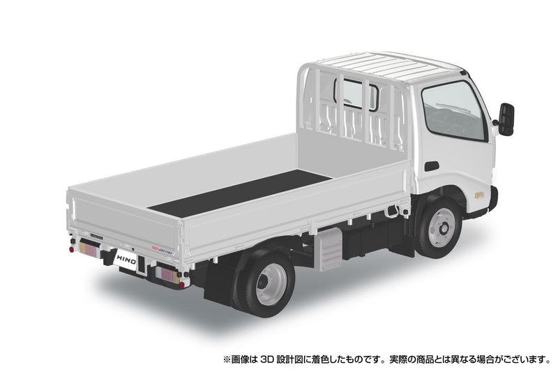 RakuPla Snap Kit Nr. 23-WE Hino Dutro Flat Body Weiß 1/32 Modellbausatz JAPAN