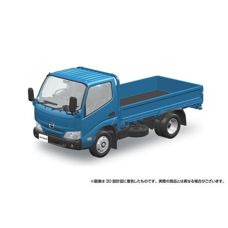 RakuPla Snap Kit No.23-BE Hino Dutro Flat Body Blue 1/32 Model Kit JAPAN