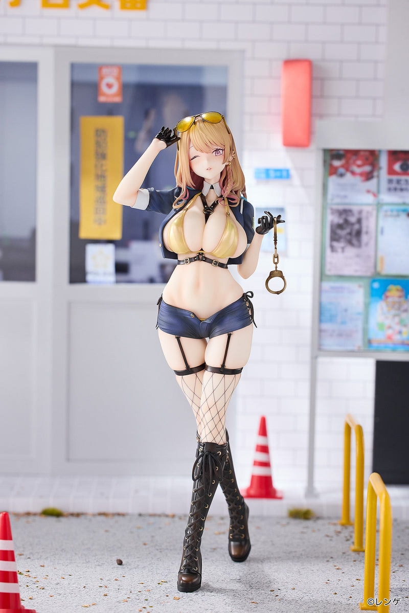 Hanabee Gal Fukei-san Alisa Takanashi Ilustrado por Renge 1/6 Figura JAPÃO