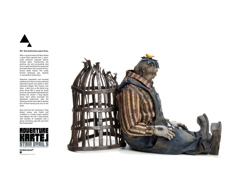 Underverse ADVENTURE KARTEL STAIN CYRIL 5 1/6 Figure JAPAN OFFICIAL