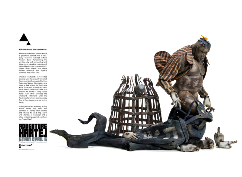 Underverse ADVENTURE KARTEL STAIN CYRIL 5 1/6 Figure JAPAN OFFICIAL