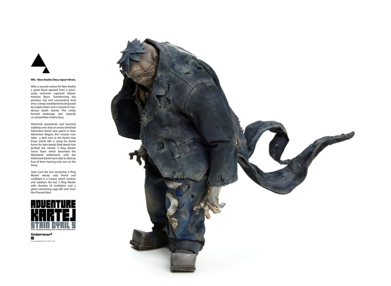 Underverse ADVENTURE KARTEL STAIN CYRIL 5 1/6 Figure JAPAN OFFICIAL