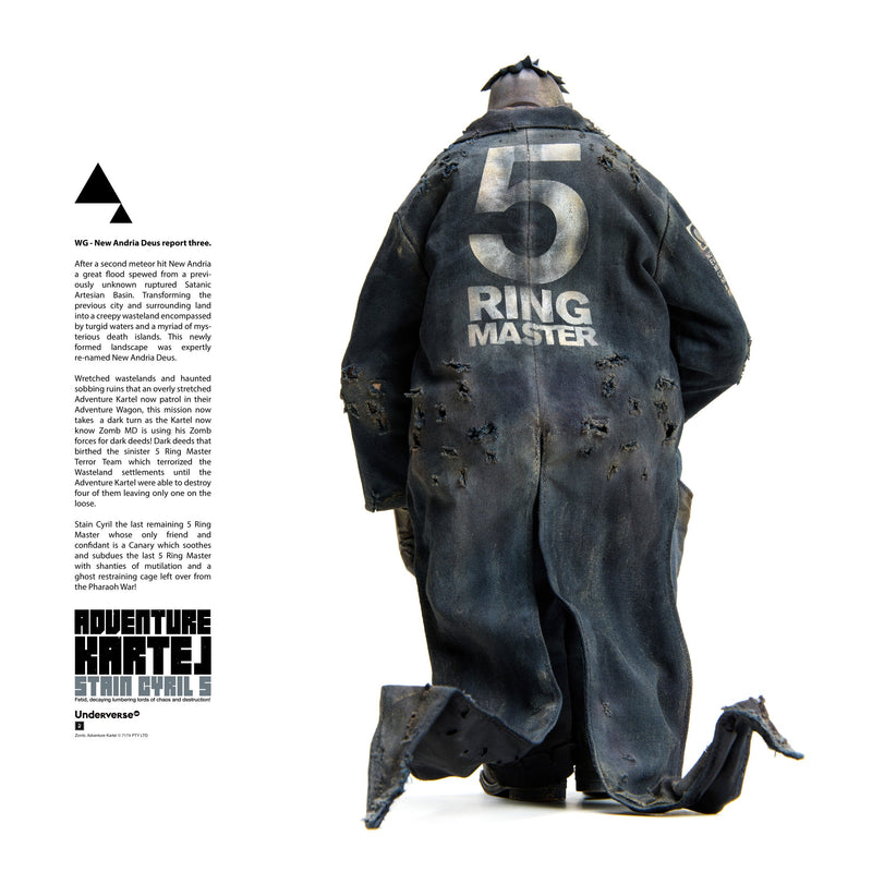 Underverse ADVENTURE KARTEL STAIN CYRIL 5 1/6 Figure JAPAN OFFICIAL