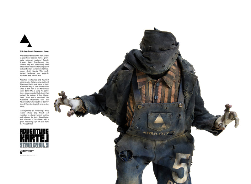 Underverse ADVENTURE KARTEL STAIN CYRIL 5 1/6 Figure JAPAN OFFICIAL