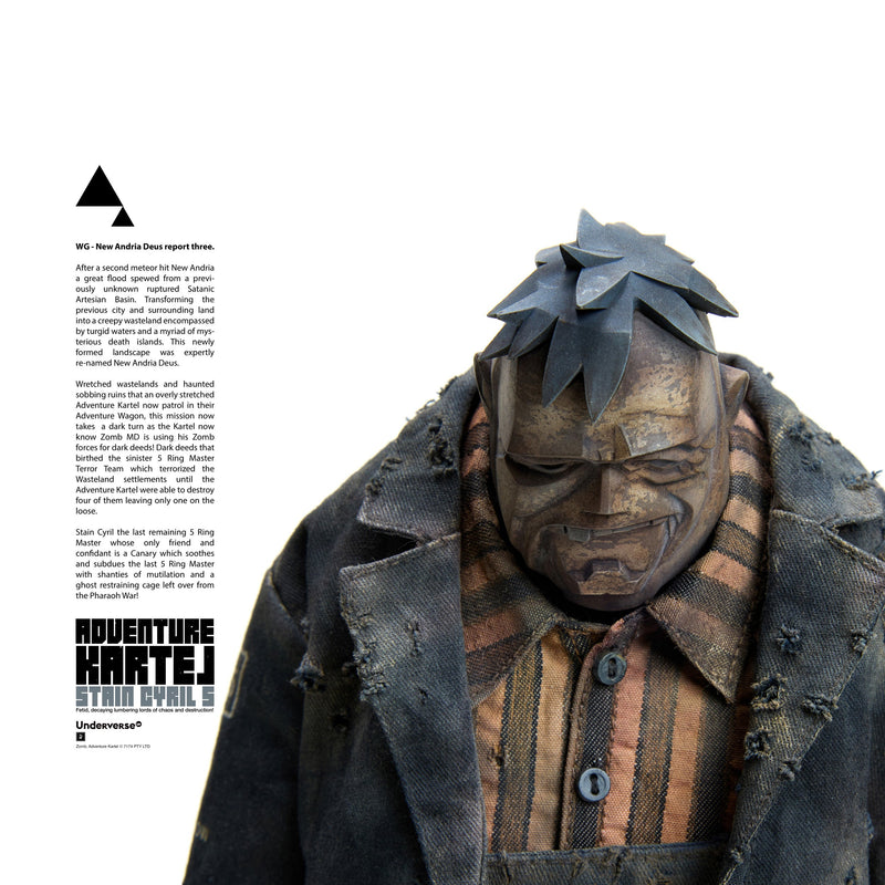 Underverse ADVENTURE KARTEL STAIN CYRIL 5 1/6 Figure JAPAN OFFICIAL