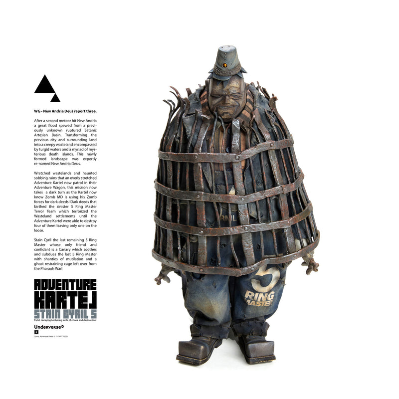 Underverse ADVENTURE KARTEL STAIN CYRIL 5 1/6 Figure JAPAN OFFICIAL