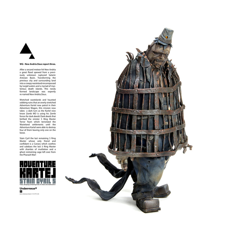 Underverse ADVENTURE KARTEL STAIN CYRIL 5 1/6 Figure JAPAN OFFICIAL